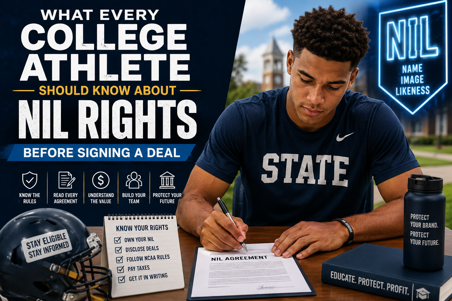 What Every College Athlete Should Know About NIL Rights Before Signing a Deal