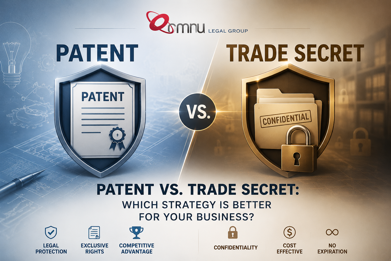 Patent vs. Trade Secret: Which Strategy Is Better for Your Business?